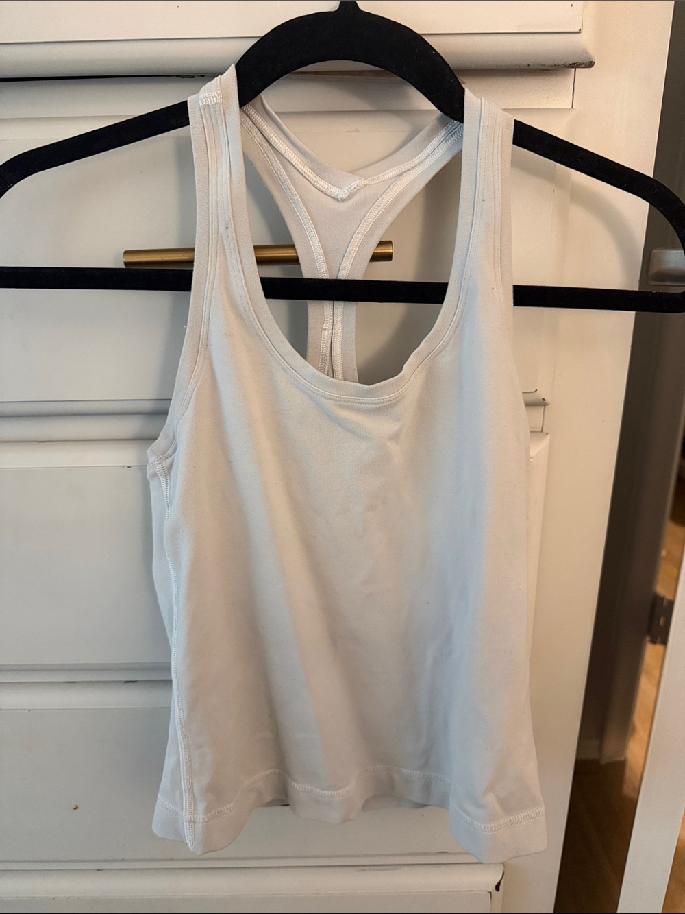 lululemon athletica White Racerback Tank